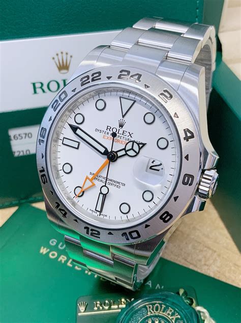 rolex explorer ii 216570-42mm|Rolex Explorer II 216570 price.